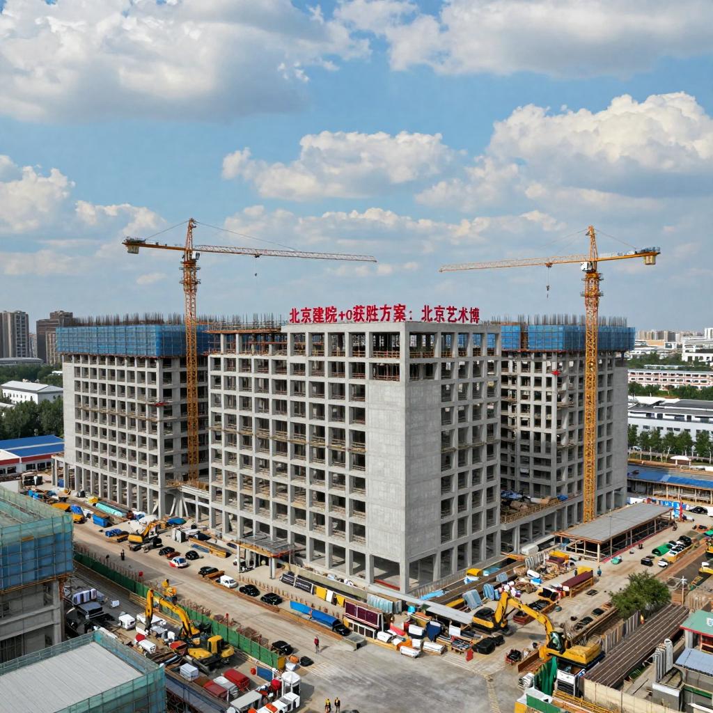 北京建院+Snøhetta获胜方案：北京艺术博物馆，正式动工