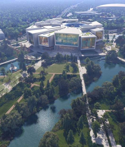 Snøhetta 与北京建院以“汇眼”为概念，中标北京艺术博物馆 - 2 的图像 4