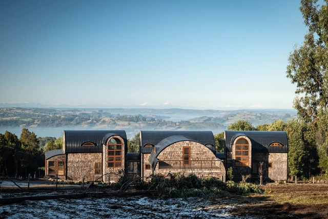 一种文化、建筑与地域传统：智利那些循环利用并展示木瓦片的房屋