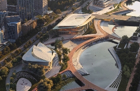 扎哈事务所最新方案：杭州钱塘湾文化区