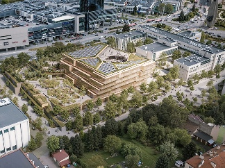 隈研吾联合体获胜方案：波兰Rzeszów新公共图书馆，语之螺旋(图3)