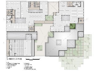 463个阶梯平台，铺满印度Prestige大学新建筑屋面(图27)