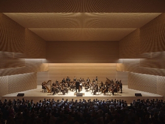 隈研吾联合体获胜方案：波兰Rzeszów新公共图书馆，语之螺旋(图10)