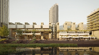 巴比肯中心更新方案获批,伦敦粗野主义地标即将升级(图1) 巴比肯中心更新方案获批,伦敦粗野主义地标即将升级(图1)