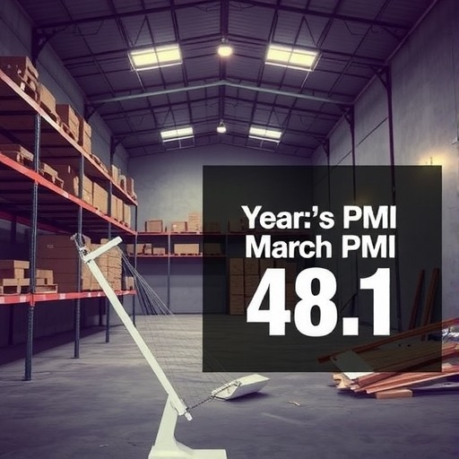 3月财新制造业PMI降至48.1 为一年来最低(图1) 3月财新制造业PMI降至48.1 为一年来最低(图1)