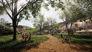 250米见方光伏拓扑曲面：巴西利亚WTC Biotic在建方案(图14)