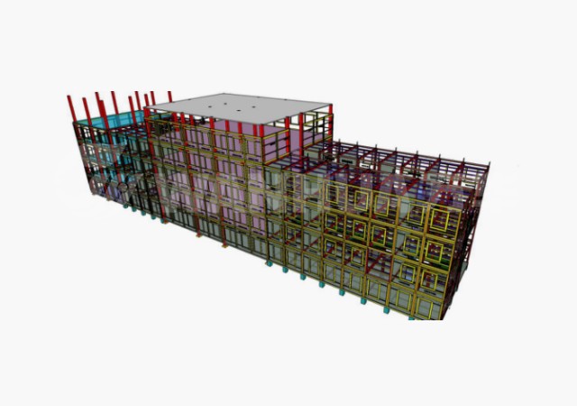 山西中强工业园办公楼(图9)